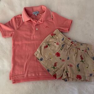 Tommy Bahama Coral Polo Shirt for Kids